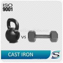 Fitness kettlebell dumbbell made of cast iron